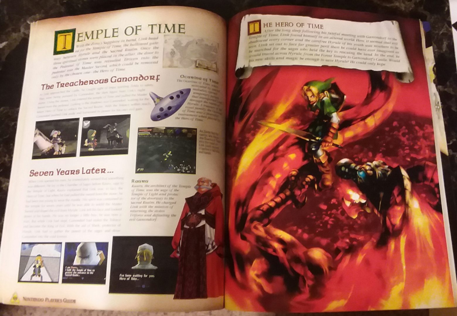 Nintendo Player's Guide (N64) Legend of Zelda Ocarina of Time