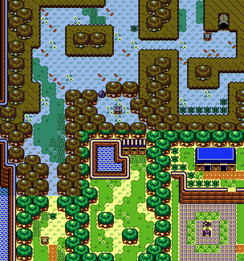 The Legend of Zelda: Link's Awakening - Mysterious Forest's Tail