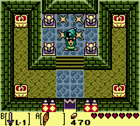 Once you enter the boss room, Slime Eyes will taunt you saying that you can...
