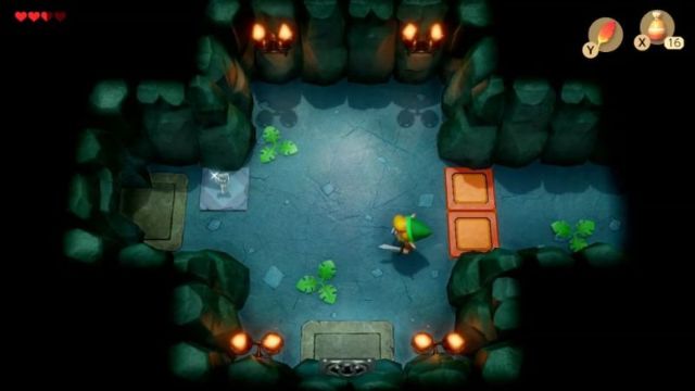 Zelda Links Awakening 100% : Bottle Grotto  Dungeon 2 e aumento do PÓ  mágico #03 [Detonado] 