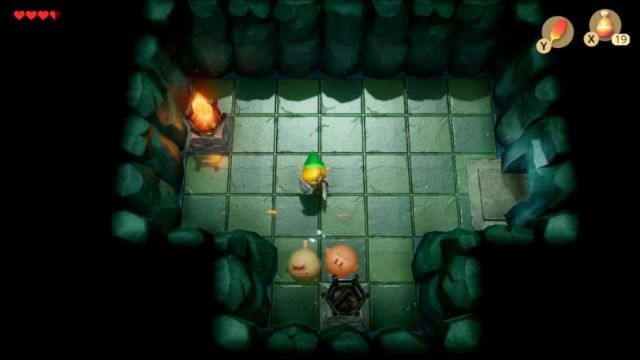 Zelda Links Awakening 100% : Bottle Grotto  Dungeon 2 e aumento do PÓ  mágico #03 [Detonado] 