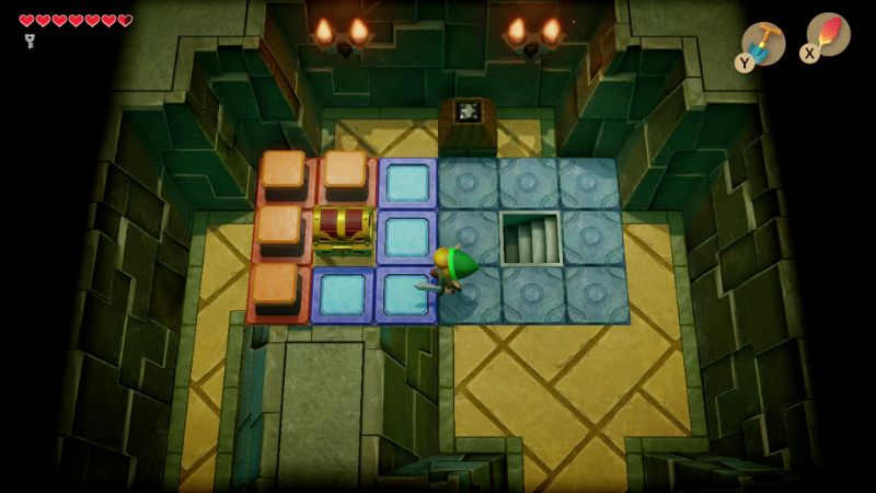 Link S Awakening Walkthrough Key Cavern Zelda Dungeon - roblox escape room twilight manor how to move the statue