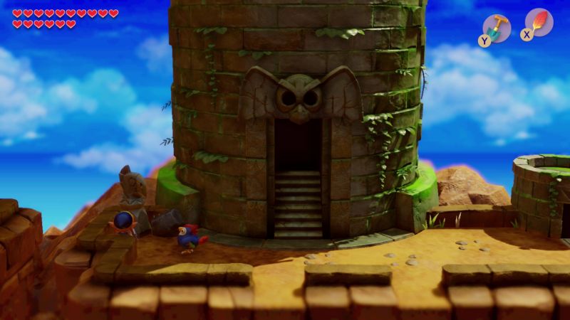 Zelda: Link's Awakening - Eagle's Tower dungeon explained, how to destroy  all columns and get the Mirror Shield