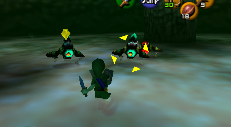 ◁ 8 🍃 Forest Temple ▷ Ocarina of Time 3D Master Quest