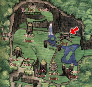 Inside the Deku Tree from The Legend of Zelda Ocarina of Time #Zelda #