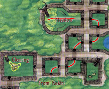 Ocarina of Time walkthrough - Kakariko Village and Lost Woods - 7