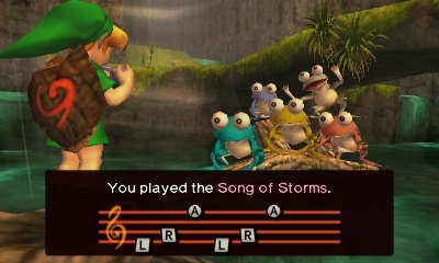 Ocarina of Time - Song of Storms