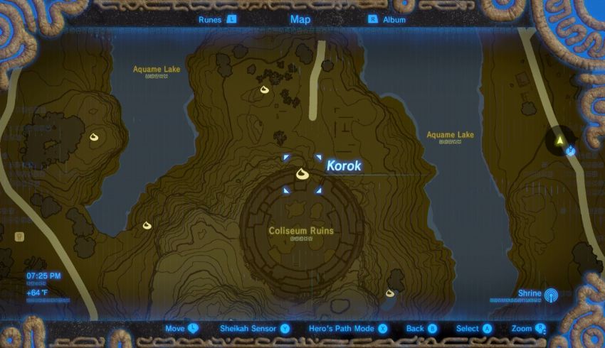 Central Korok Seed Locations - Zelda Dungeon