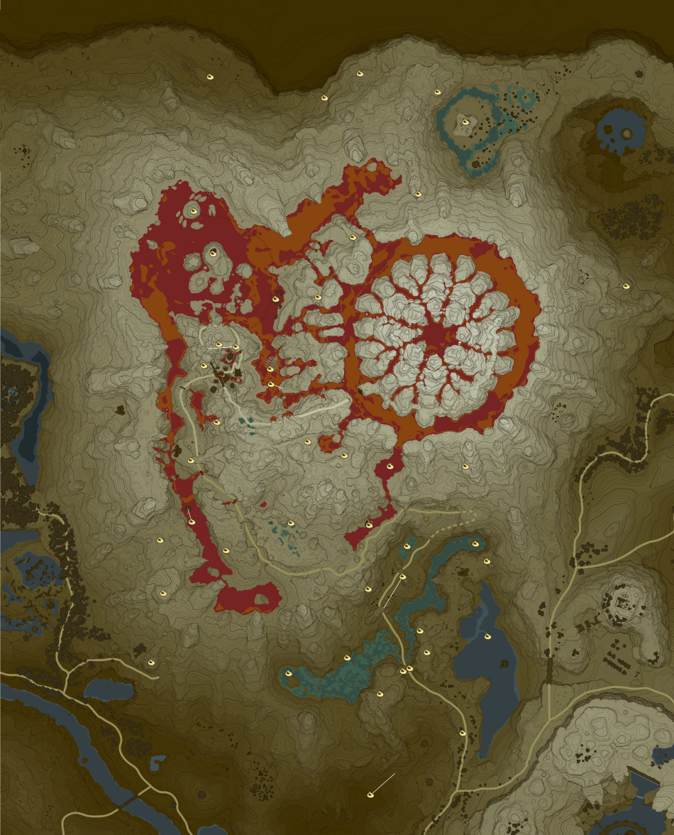 Eldin Korok Seed Locations Zelda Dungeon