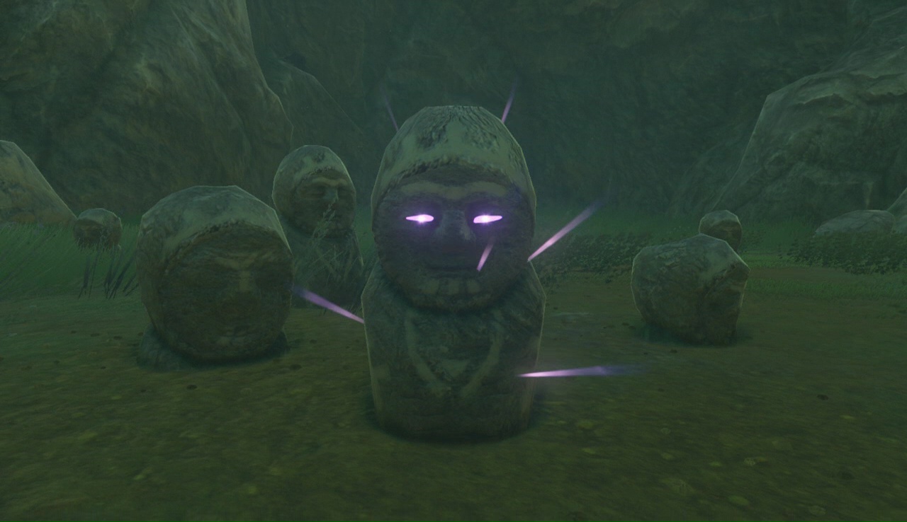 the cursed statue legend of zelda