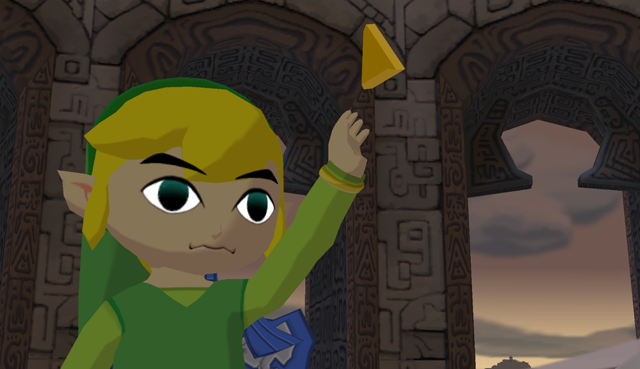 Wind Waker Triforce of Courage