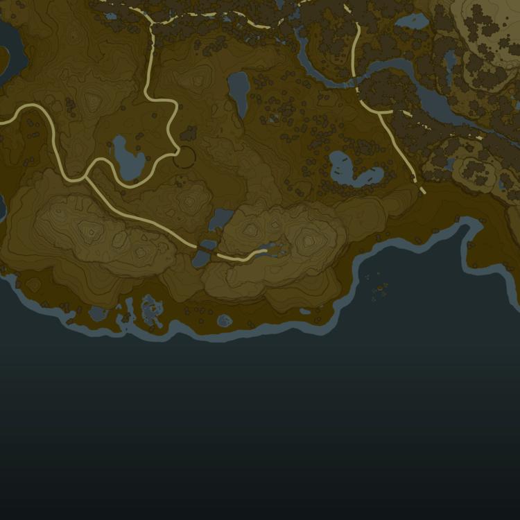 Cartography of Zelda: Breath of the Wild