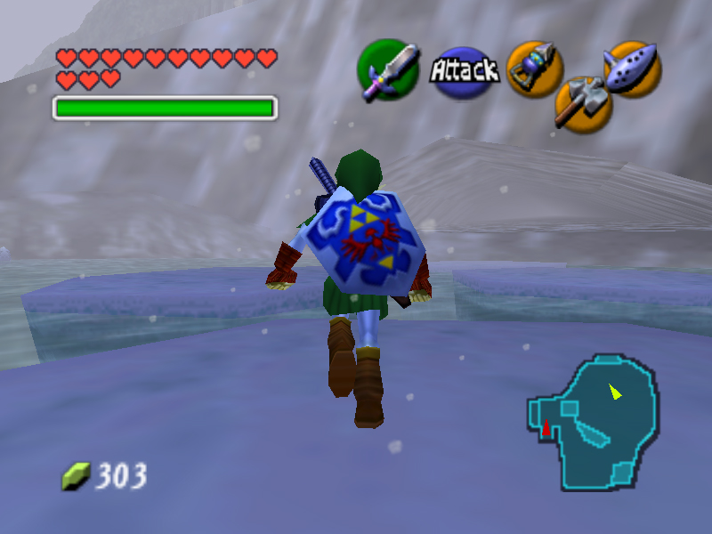 File:Link at frozen Zora's Fountain OOT64.jpg