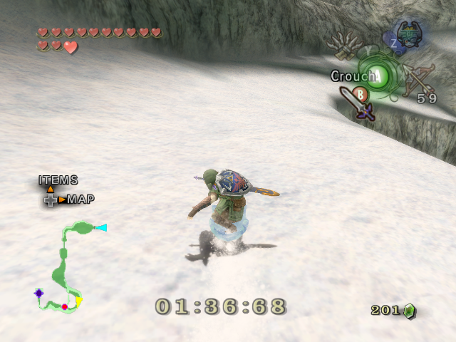 File:Link doing the --Sled Race-- minigame- 2015-11-21 15-58.png