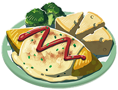 File:Cheesy Omelet - TotK icon.png