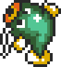 Catfish sprite from A Link to the Past.