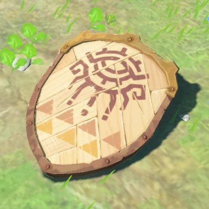 File:Old Wooden Shield - TotK Compendium.png