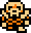 Orange Stalfos sprite from Link's Awakening DX, Oracle of Seasons, and Oracle of Ages