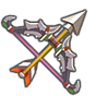 Iron Bow icon from Skyward Sword