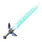 File:Master Sword (Glowing, Fused) - TotK icon.png