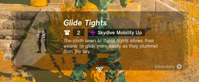 Glide Tights - Zelda Dungeon Wiki, a The Legend of Zelda wiki
