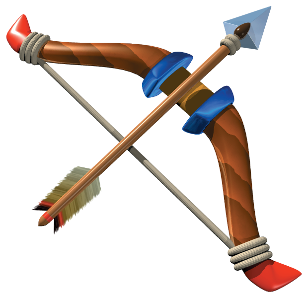 File:Fairy Bow - OOT64 render.png