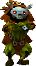 Model of Skull Kid with the Skull Mask from Ocarina of Time