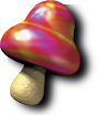 Odd Mushroom Art from Ocarina of Time