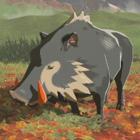 File:Hyrule-Compendium-Red-Tusked-Boar.png