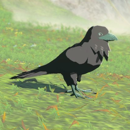 File:Mountain Crow - TotK Compendium.png