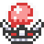 Red Crystal Switch sprite from A Link to the Past