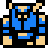 Blue Darknut Sprite from Oracle of Seasons and Oracle of Ages.