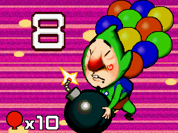 Tingle can only carry a bomb for 15 seconds