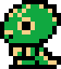 Side sprite of a green Tokay