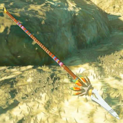 File:Feathered Spear (Intact) - TotK Compendium.png