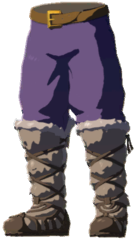 File:Archaic Warm Greaves (Purple) - TotK icon.png