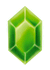 File:Green Rupee (Zelda - Twilight Princess) - SSB Brawl Sticker.png