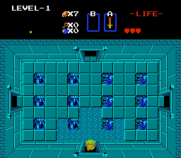 File:Level-1 entrance room - TLOZ NES.png