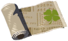 Lucky Clover Gazette Fabric - TotK icon.png