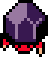 A Spiny Beetle from Link's Awakening under a rock