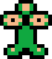 Cukeman sprite from Link's Awakening, Oracle of Seasons, and Oracle of Ages