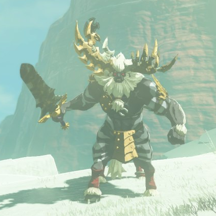 File:White-Maned Lynel - TotK Compendium.png