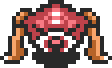 Red Tektite sprite from A Link to the Past