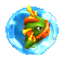River Zora enemy emerging from a whirlpool in A Link Between Worlds
