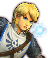File:Link (trainee) determined speech shot with Proxi - Hyrule Warriors.png