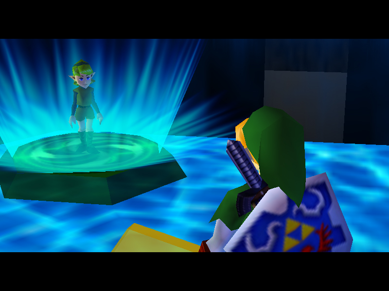 File:Saria awakens as Sage of Forest OOT64.jpg