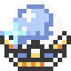 Blue Crystal Switch sprite from A Link to the Past