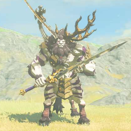 File:Silver Lynel - TotK Compendium.png
