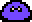 Purple Bot Sprite from The Adventure of Link
