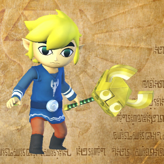 File:HW Toon Link Great Sea Sand Wand.png